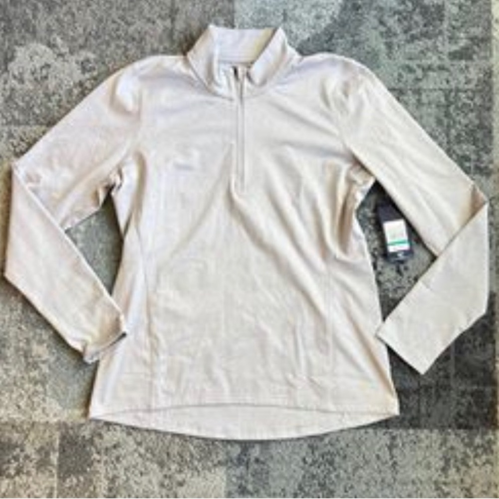 Reebok Grey Half Zip Pull Over XS BNWT
